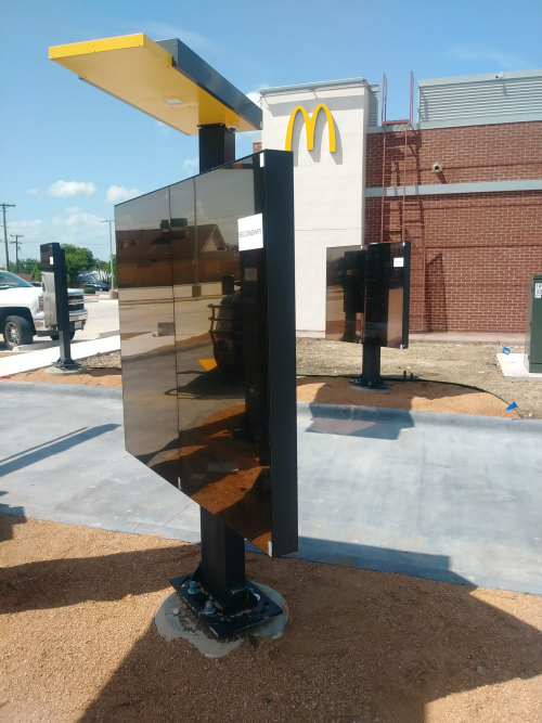 McDonalds Outdoor Menuboard Install